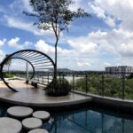 当時、私が住んでいたコンドミニアム。H2O MIZUという日本語を入れた名称だった。