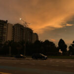 マレーシア・アラダマンサラの夕焼け