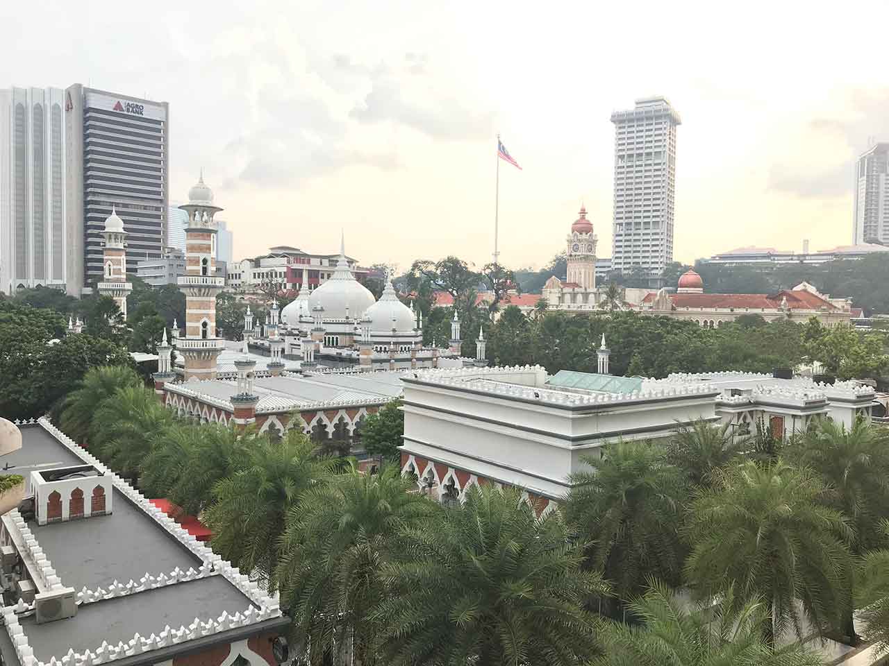 パンデミック初期のMasjid Jamek