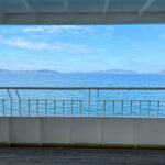 Olympia Dream Setoから撮影した瀬戸内海。タイから帰国した直後の2022年4月に撮影。