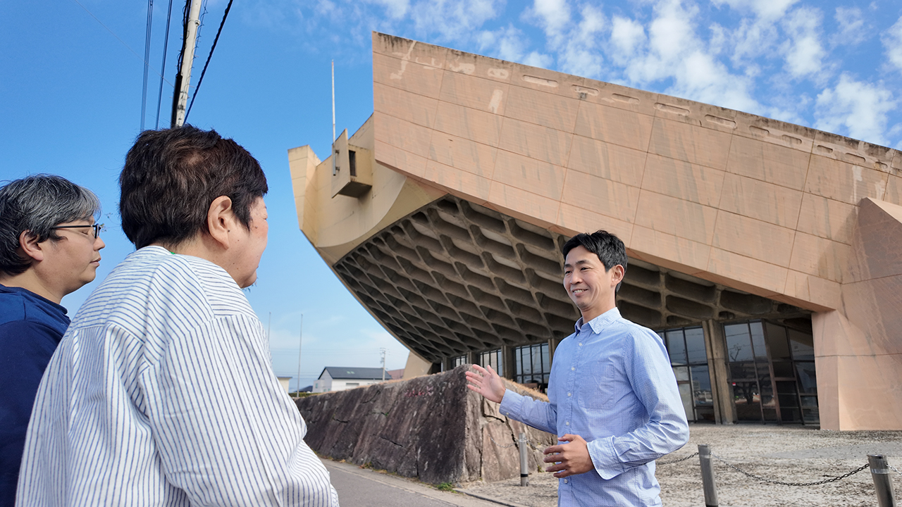Airbnb体験「巨匠・丹下健三の作品をめぐるツアー」