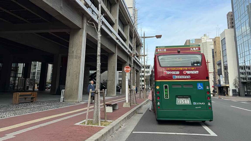 高松市ことでんバスが運営するまちなかループバス